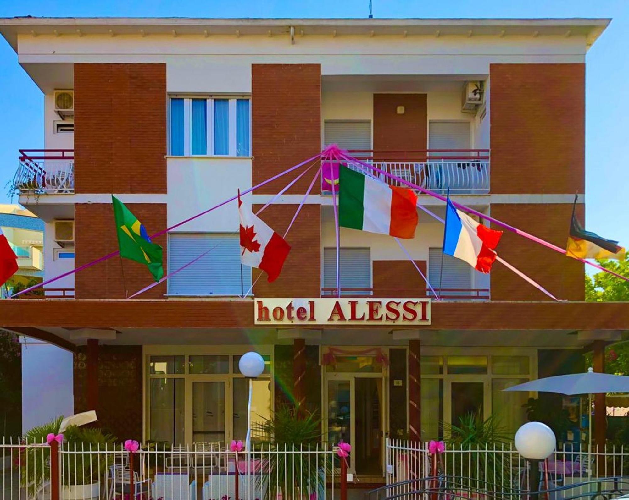 Hotel Alessi** Rímini Exterior foto